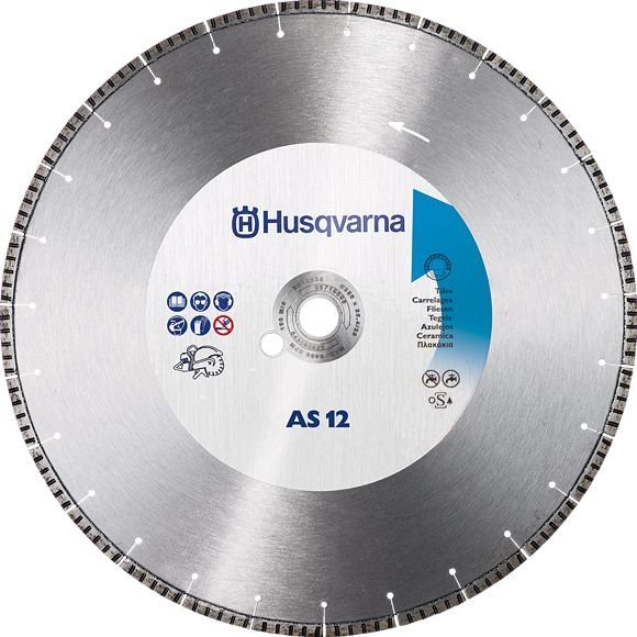 Алмазный диск Husqvarna AS12   300-25.4/20 40.0X2.8X10   (РЕЗКА МРАМОРА